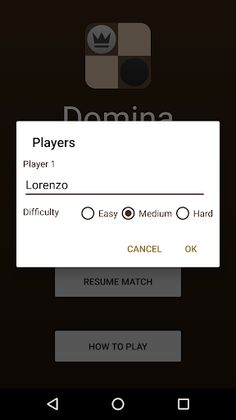 Domina: the game of checkers - Screenshot 2