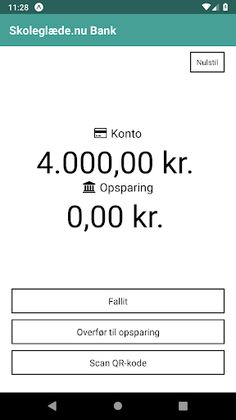 Skoleglæde.nu Bank - Screenshot 1