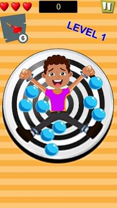 Dart Throwing on Wheel - Screenshot 1