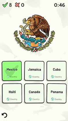 North American Countries Quiz - Screenshot 2