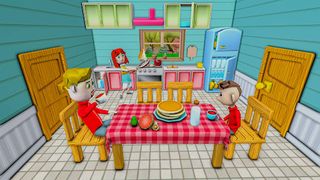 Pretend Sweet Home Family Game - Screenshot 1