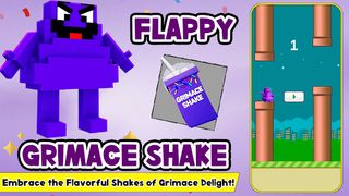 Flappy grimace shake - Screenshot 3