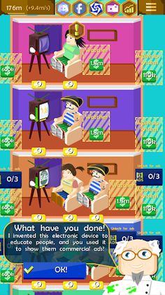 Ads Factory: TV Idle Clicker - Screenshot 3