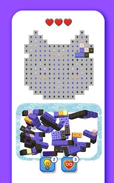 Blockin' Art - Brain Game - Screenshot 1