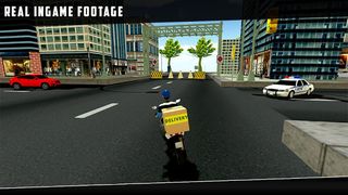 City Courier Delivery Rider - Screenshot 3