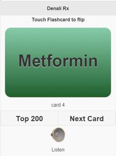 Pharmacy Flashcards Demo - Screenshot 2