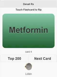 Pharmacy Flashcards Demo - Screenshot 2