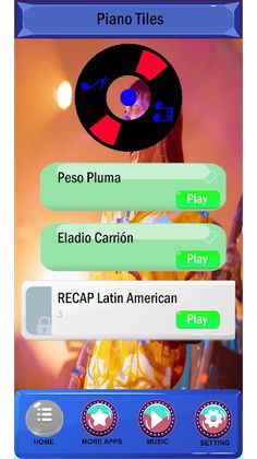 Peso Pluma Piano Tiles - Screenshot 4