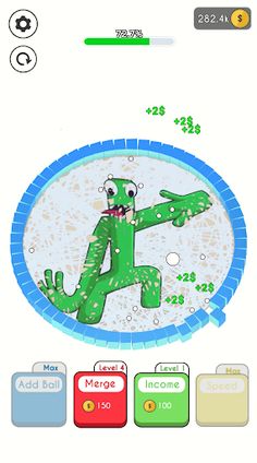 Idle Ball Paint - Screenshot 2
