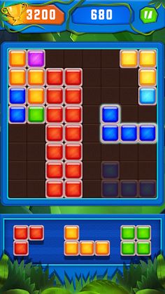 Brick colour block puzzle - Screenshot 3