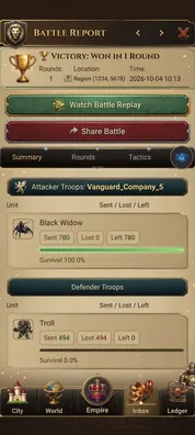 Siege Lords: MMO War Strategy - Screenshot 5