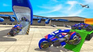 Airplane Robot Bike Transport - Screenshot 1