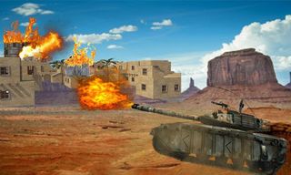 Army US Tank Transform Robot 2 - Screenshot 2