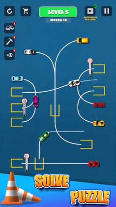 Parking order - traffic puzzle - Screenshot 2