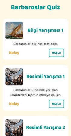 Barbaroslar Oyunu - Screenshot 1