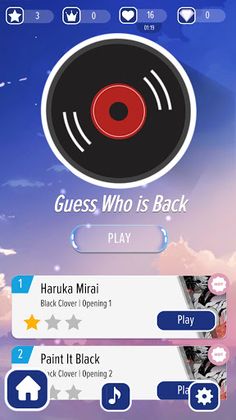 Piano Anime Black Asta Clover - Screenshot 1