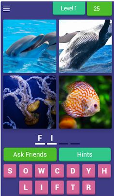 4 Picture Quiz: 4 Pics 1 Word - Screenshot 1