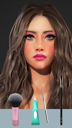 Makeover salon: Makeup ASMR - Screenshot 2
