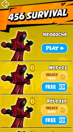 456 Survival Fnf Mod - Screenshot 3