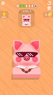 Sponge Art: Shape Puzzle - Screenshot 2