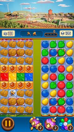 Jewel Magic Farm : Match 3 - Screenshot 3