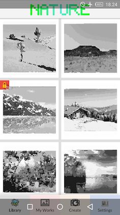 Nature - Pixel Art - Screenshot 1