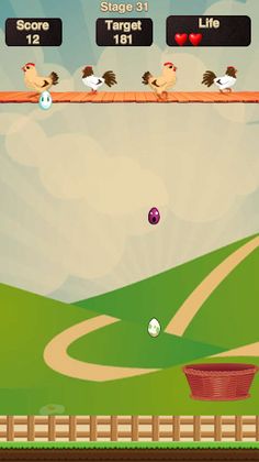 Egg Catcher World - Screenshot 1