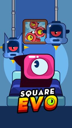 Square Jump: Dash and Hop - Screenshot 1