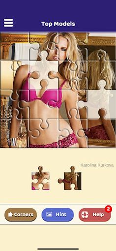 Top Models Puzzle - Screenshot 3