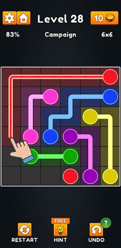 Connect the Dots - Color Lines - Screenshot 1