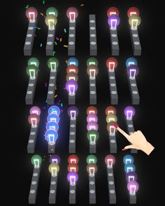 Bulb Sort Puzzle - Screenshot 2