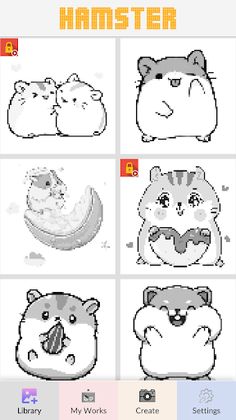 Coloring Hamster Art - Screenshot 2