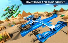Flying Formula Car Racing Game - Screenshot 4