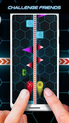 Space Geometry Challenge: Neon - Screenshot 3