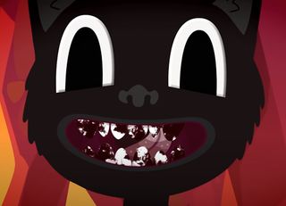 the Cartoon Cat - Scary jigsaw - Screenshot 2