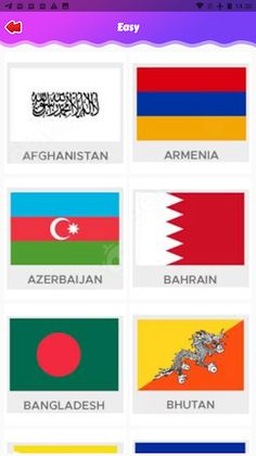 coloring flag asian countries - Screenshot 2