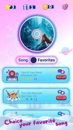 Ariel Mermaid Piano Game - Screenshot 1