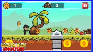 Gun N Run Shooter– Infinite Ru - Screenshot 1