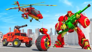 Multi Robot Game Car Transform - Screenshot 1