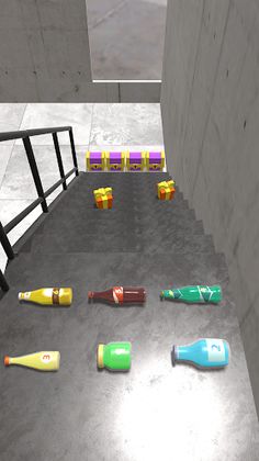 Bottle On Stairs: Rolling ASMR - Screenshot 2