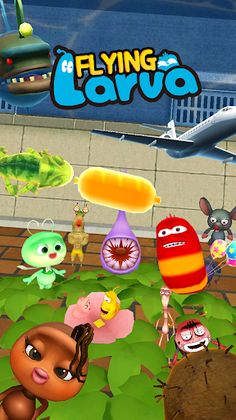 Flying LARVA - Screenshot 2
