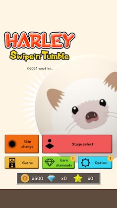 Harley Swipe 'n' Tumble - Screenshot 1