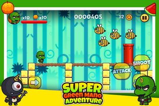 Super Mano Adventure : Superhe - Screenshot 2