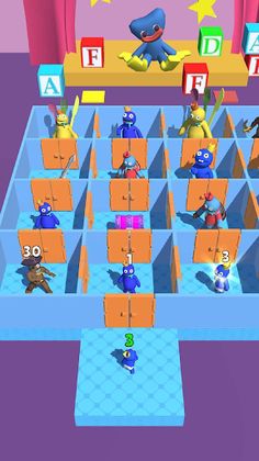 Rainbow Monster - Room Maze - Screenshot 1