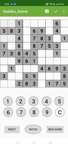 Sudoku Solver - Screenshot 1
