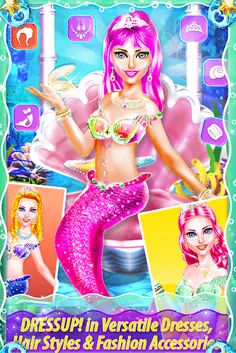 My Little Mermaid - Girls Game - Screenshot 2