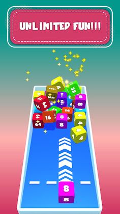 2048 Cube Buster: Merge Cubes - Screenshot 3