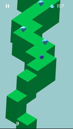 Rolling Ball - A Zig-Zag Game - Screenshot 3
