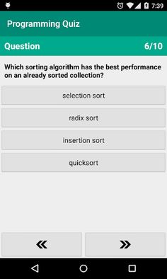 Programming Quiz - Screenshot 4