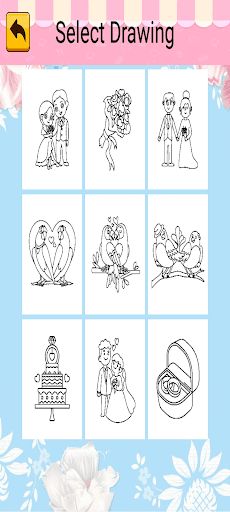 Bride Coloring - Screenshot 3